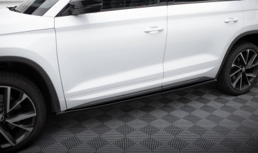 Накладки на пороги Skoda Kodiaq Mk1 для версій Sportline/RS фото