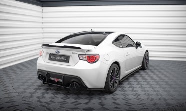 Накладка на спойлер багажника Subaru BRZ рестайл  фото
