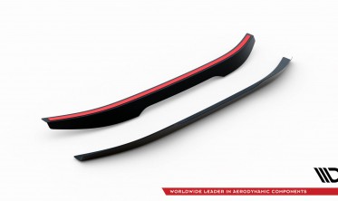 Накладка на спойлер багажника Subaru BRZ рестайл  фото