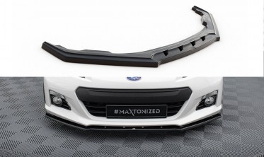 Дифузор тюнінговий для переднього бампера Subaru BRZ рестайл вер.1 фото