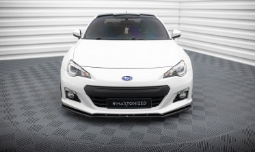 Дифузор тюнінговий для переднього бампера Subaru BRZ рестайл вер.1 фото