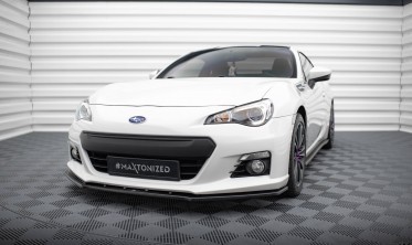 Дифузор тюнінговий для переднього бампера Subaru BRZ рестайл вер.1 фото