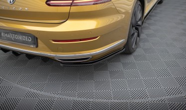 Боковые диффузоры на задний бампер Volkswagen Arteon фото