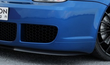 Тюнинговый диффузор переднего бампера VW Golf 4 фото