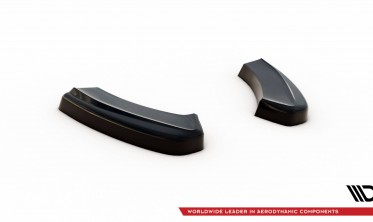 Боковые юбки на задний бампер Volkswagen Golf VII GTI рестайл фото