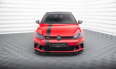 Диффузор переднего бампера Volkswagen Golf Mk7 версия GTI Clubsport  фото
