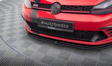 Диффузор переднего бампера Volkswagen Golf Mk7 версия GTI Clubsport  фото