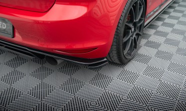 Боковые диффузоры заднего бампера Volkswagen Golf Mk7 GTI Clubsport  фото