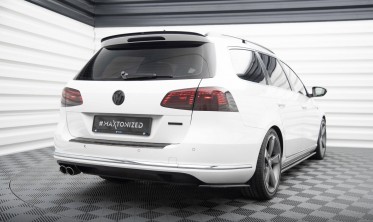 Накладки на край заднего бампера VW Passat B7 версия R-Line Variant фото
