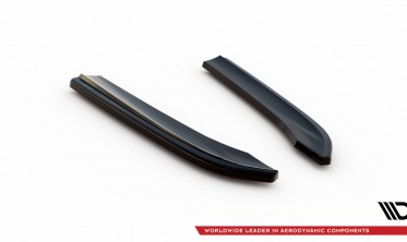 Накладки на край заднего бампера VW Passat B7 версия R-Line Variant фото