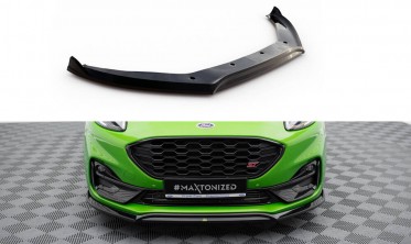 Нижня тюнінг накладка (юбка) переднього бампера Ford Puma MK1 версія ST / ST-Line фото