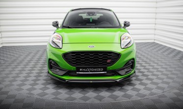 Нижняя тюнинг накладка (юбка) переднего бампера Ford Puma MK1 версия ST / ST-Line фото