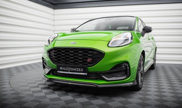 Нижняя тюнинг накладка (юбка) переднего бампера Ford Puma MK1 версия ST / ST-Line фото