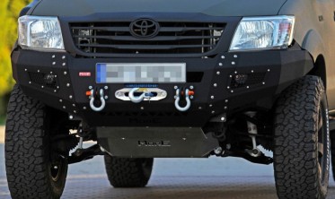 Силовой передний бампер Toyota Hilux Vigo (2011-2015) фото