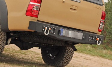 Силовий задній бампер Toyota Hilux Vigo (2005-2015) фото