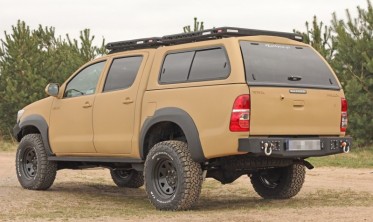 Силовий задній бампер Toyota Hilux Vigo (2005-2015) фото