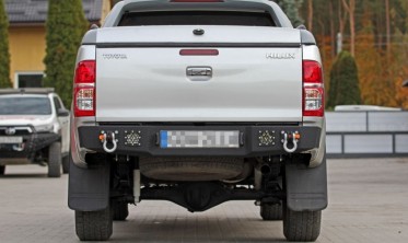 Силовий задній бампер Toyota Hilux Vigo (2005-2015) фото