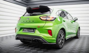 Центральная накладка Street Pro на задний бампер Ford Puma MK1 ST фото