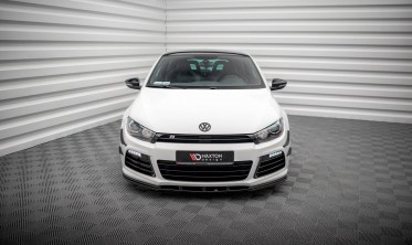 Передній дифузор бампера Volkswagen Scirocco R версія фото