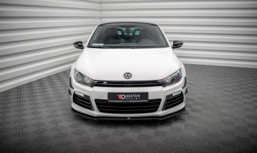 Накладка під передній бампер Volkswagen Scirocco версія R фото