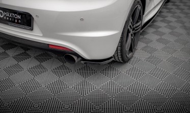 Боковые юбки заднего бампера Volkswagen Scirocco R (из 2 частей) фото