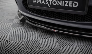 Нижняя тюнинг накладка (юбка) переднего бампера Mazda MX5 NC (Mk3) вар. 2 фото