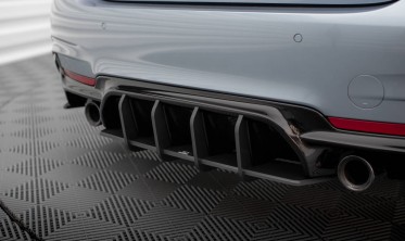 Центральная накладка Street Pro на задний бампер BMW 435 Coupe M-Pack F32 фото