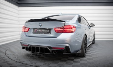 Центральная накладка Street Pro на задний бампер BMW 435 Coupe M-Pack F32 фото