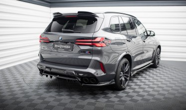 Тюнинг диффузор (накладка) на задний бампер BMW X5M F95 LCI 2023- фото