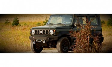 Силовой передний бампер Suzuki Jimny 2018+ фото