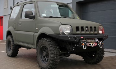 Силовой передний бампер Suzuki Jimny 1998-2018 фото