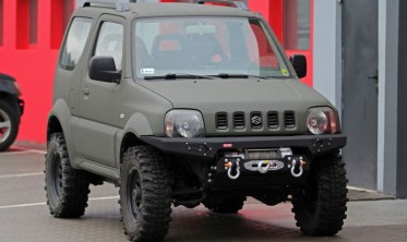 Силовой передний бампер Suzuki Jimny 1998-2018 фото