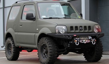 Силовой передний бампер Suzuki Jimny 1998-2018 фото