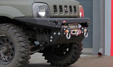 Силовой передний бампер Suzuki Jimny 1998-2018 фото
