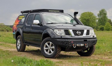 Силовой передний бампер Nissan Navara D40 / Pathfinder R51 (2005-2010) фото