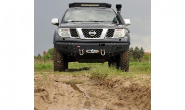 Силовой передний бампер Nissan Navara D40 / Pathfinder R51 (2005-2010) фото