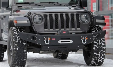 Силовой передний бампер Jeep Wrangler JL, (2018-...) фото