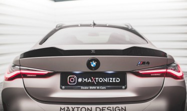 Карбоновий спойлер на кришку багажника BMW M4 G82 2021 / BMW M440I G22 / BMW 4 M-пакет G22  фото