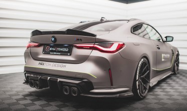 Карбоновий спойлер на кришку багажника BMW M4 G82 2021 / BMW M440I G22 / BMW 4 M-пакет G22  фото