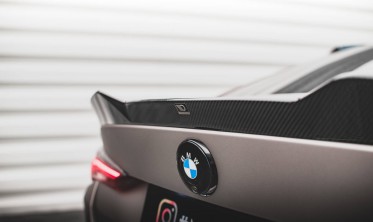 Карбоновий спойлер на кришку багажника BMW M4 G82 2021 / BMW M440I G22 / BMW 4 M-пакет G22  фото