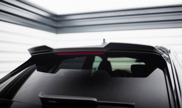 Верхний карбоновый спойлер на крышку багажника AUDI RSQ8 MK1 фото