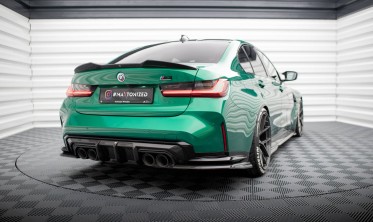 Спойлер карбоновый на крышку багажника BMW M3 G80 / BMW M340i G20 / BMW 3 M-пакет G20 / BMW 3 Standard G20 фото