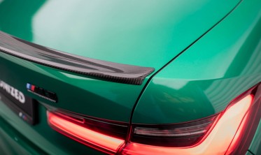 Спойлер карбоновый на крышку багажника BMW M3 G80 / BMW M340i G20 / BMW 3 M-пакет G20 / BMW 3 Standard G20 фото