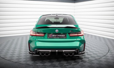 Спойлер карбоновый на крышку багажника BMW M3 G80 / BMW M340i G20 / BMW 3 M-пакет G20 / BMW 3 Standard G20 фото