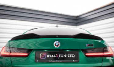 Спойлер карбоновый на крышку багажника BMW M3 G80 / BMW M340i G20 / BMW 3 M-пакет G20 / BMW 3 Standard G20 фото