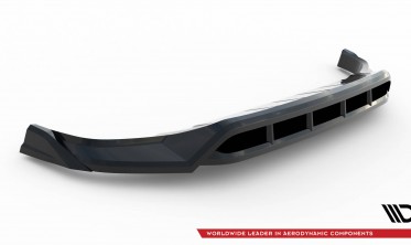 Тюнинг накладка (юбка) на передний бампер Porsche Cayenne Mk3 рестайл фото