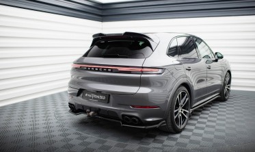 Диффузор (накладка) на задний бампер Porsche Cayenne Mk3 рестайл фото