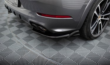 Диффузор (накладка) на задний бампер Porsche Cayenne Mk3 рестайл фото