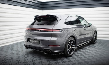 Тюнинговый 3D спойлер на крышку багажника Porsche Cayenne Mk3 SUV рестайл фото