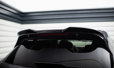 Тюнинговый 3D спойлер на крышку багажника Porsche Cayenne Mk3 SUV рестайл фото